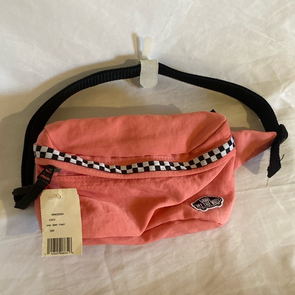 Vans Handbags - Pinky Peach Vans Checkered Fanny Pack